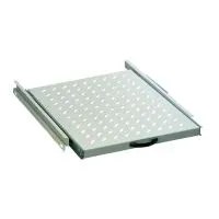 Ripiano estraibile per armadi da 483 mm (19") - Grigio - 25 kg - 1U - Turchia - 48,3 cm (19") - 490 mm