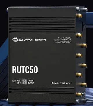 Router Teltonika RUTC50200000 5G con Wi-Fi 6 Dual-Band e Gigabit Ethernet