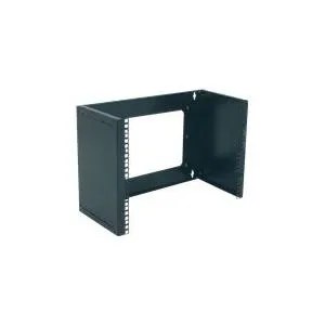 Rama a parete 19" 4U con profondita regolabile, impilabile, nera (RAL 9005)