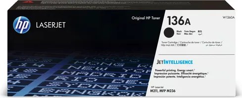 PARTI DI RICAMBIO HP 136A BLACK ORIGINAL LASERJET