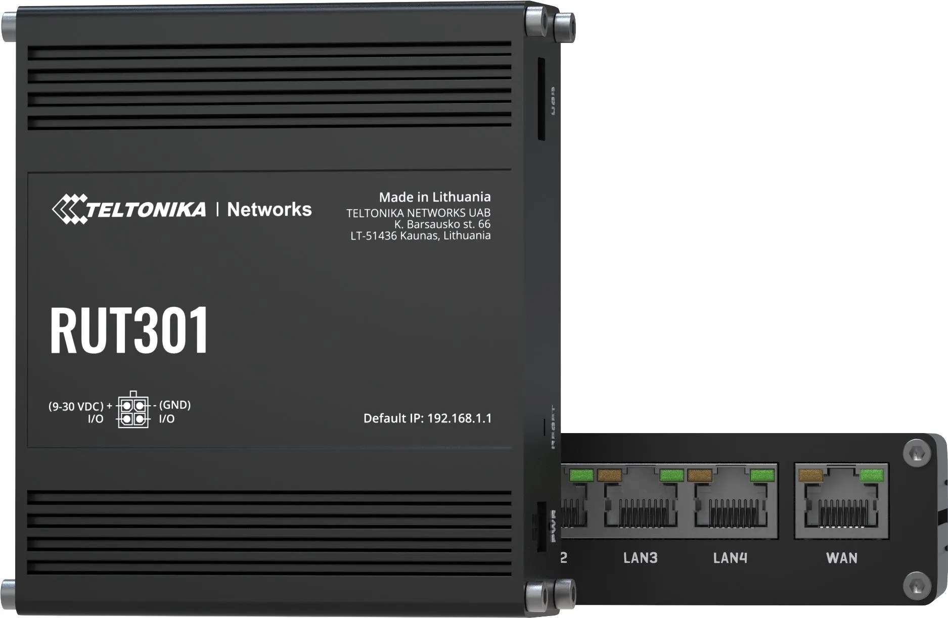Teltonika RUT301 (EU) ethernet router Router di rete cellulare