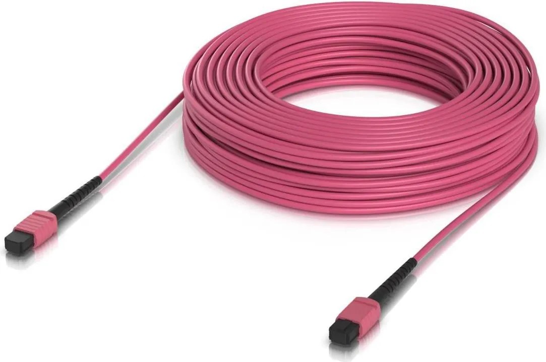 Ubiquiti UACC-OFC-MA-MPMP-30M OM4 MPO-12 UPC Cavo Patch in Fibra