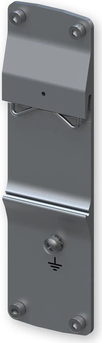 Teltonika PR5MEC24 kit di fissaggio Argento Alluminio, Acciaio inox