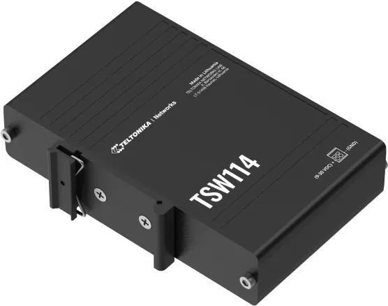 Teltonika TSW114000000 switch di rete Non gestito Gigabit Ethernet (10/100/1000) Nero