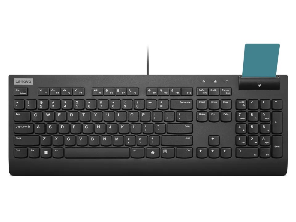 Lenovo Smartcard Wired keyboard II tastiera Ufficio USB …