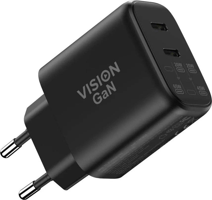 Vision USBC Dual-SchnellladegerÃ¤t mit EU-Steckeradapter - aus MFI-zertifizierter …