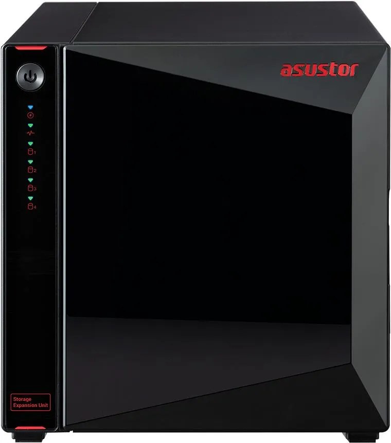 UNITA ESPANSIONE ASUSTOR AS5004U X 116HDD/SSD 3.5"/2.5"SATA3 6GB-NO HD- -GARANZIA 3 ANNI