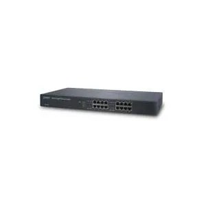 PLANET GSW-1601 switch di rete Non gestito Gigabit Ethernet (10/100/1000) 1U Blu