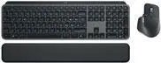 Logitech MX Keys S Combo tastiera Mouse incluso Ufficio Bluetooth Nordic Grafite