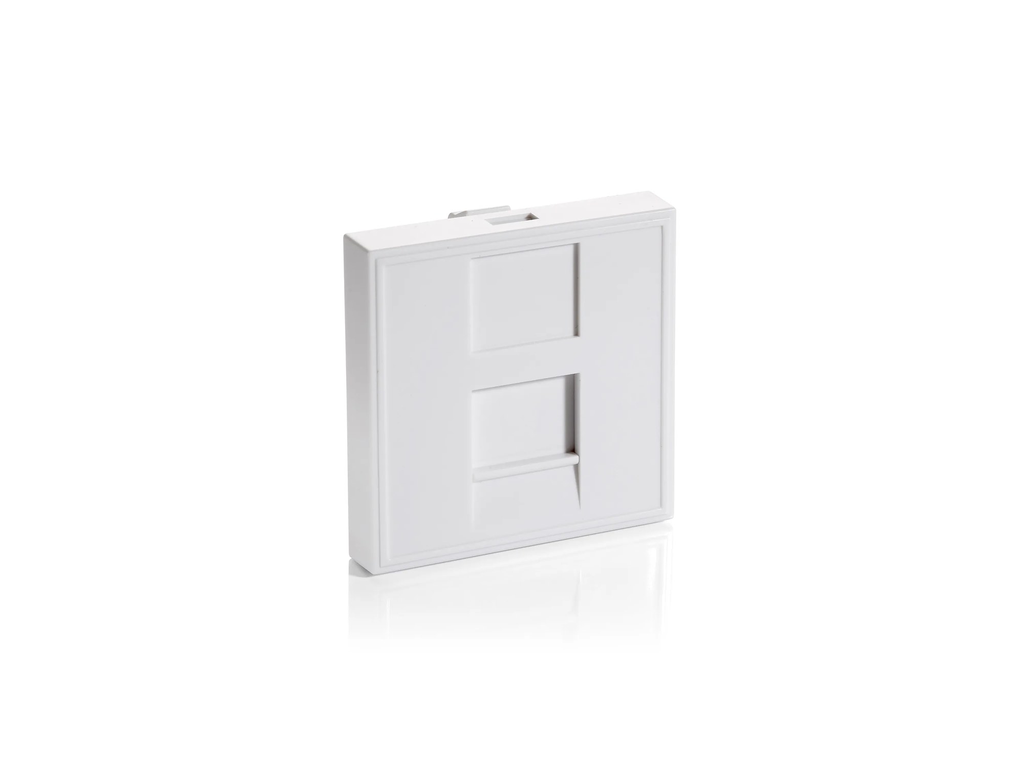 Equip 125471 Placca copripresa e copri interruttori Bianco