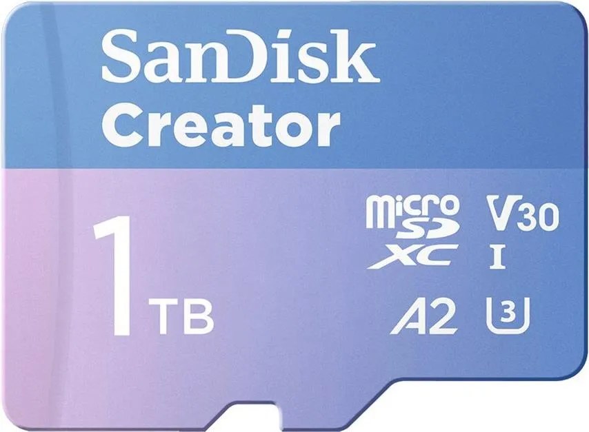 SanDisk Creator 1 TB MicroSDXC UHS-I Classe 10