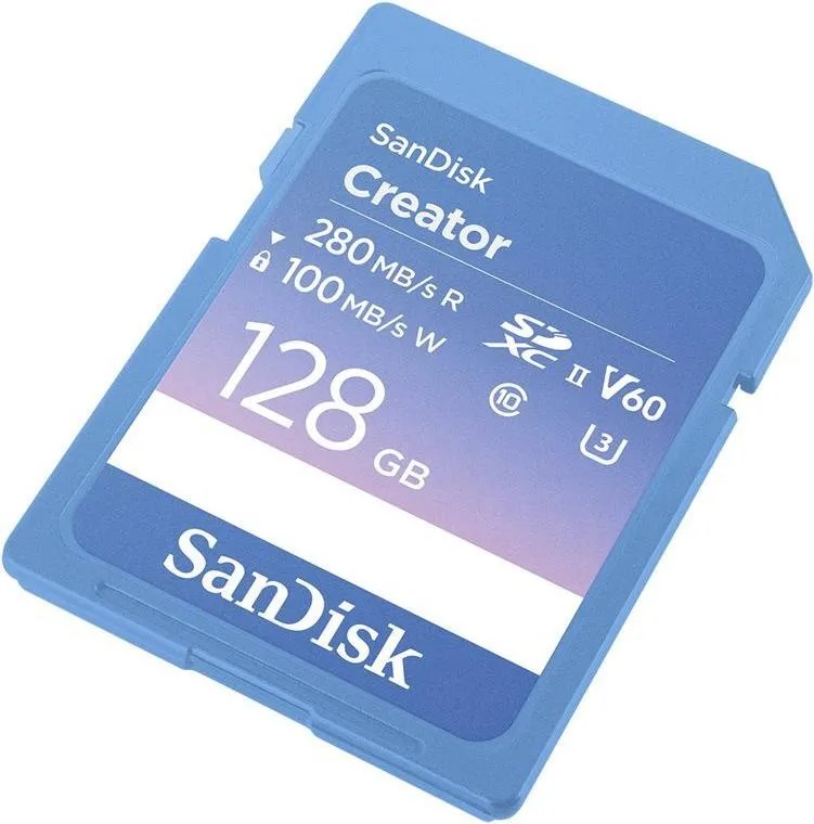 SanDisk Creator 128 GB SDXC UHS-II Classe 10