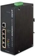 PLANET IGS-504HPT switch di rete Non gestito L2 Gigabit Ethernet (10/100/1000) Supporto Power over Ethernet (PoE) Blu