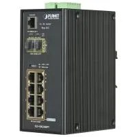 PLANET IGS-10020HPT switch di rete Gestito L2+ Gigabit Ethernet (10/100/1000) Supporto Power over Ethernet (PoE) Nero, Bianco