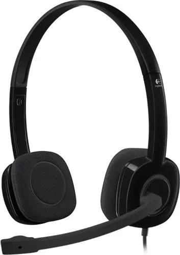 Logitech 981-000587 H151 Cuffie stereo nere