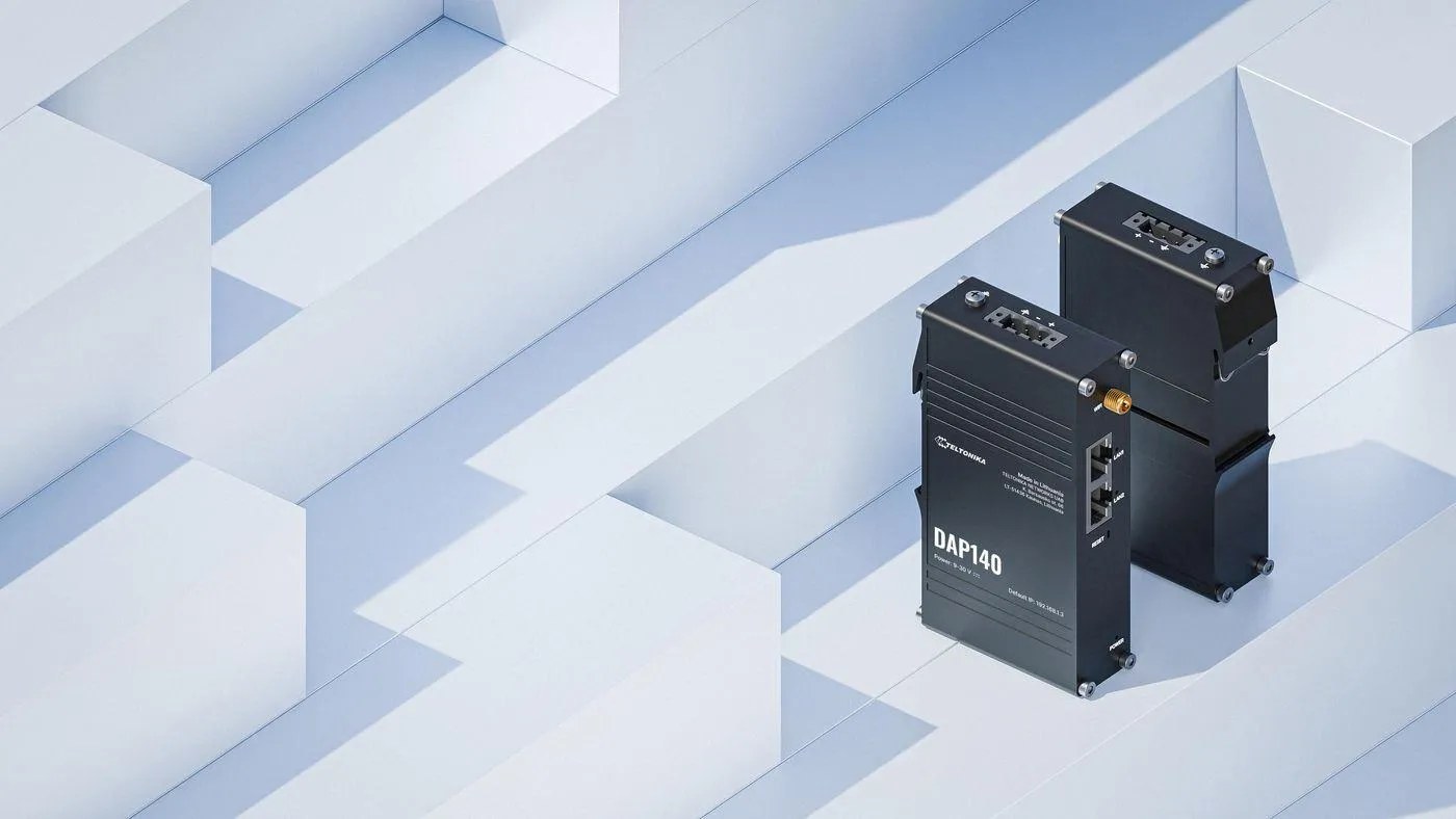 Teltonika Networks DAP140 Din Rail Mount Industrial Access Point