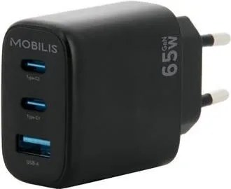 MOBILIS ALIMENTATORE DA PARETE 65W USB-A/C