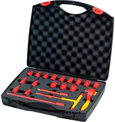 Wiha 7207NK2001 SteckschlÃ¼ssel-Adapter-Set 20teilig 43023 (43023)