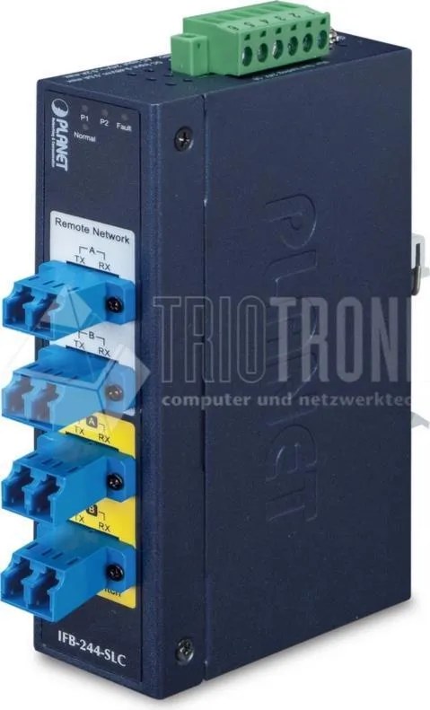 PLANET IFB-244-SLC convertitore multimediale di rete 1620 nm Modalita singola Blu