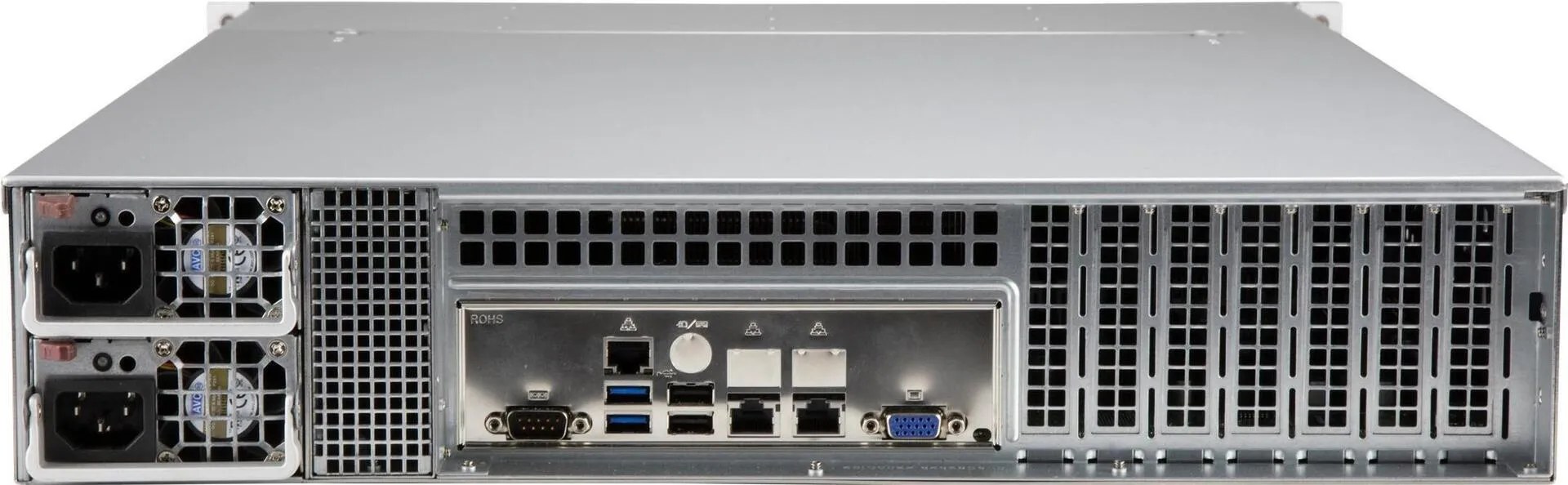 Supermicro CSE-LA26E1C4-R609LP Black 2U SCLA26 LP chassis w/ Red. 600W PWS,RoHS