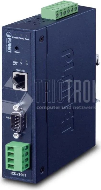 Planet ICS-2100T Interruttore metallico industriale a 1 porta con indicatori LED