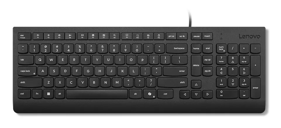 Lenovo 4Y41R64647 tastiera Casa/ufficio USB Tedesco Nero
