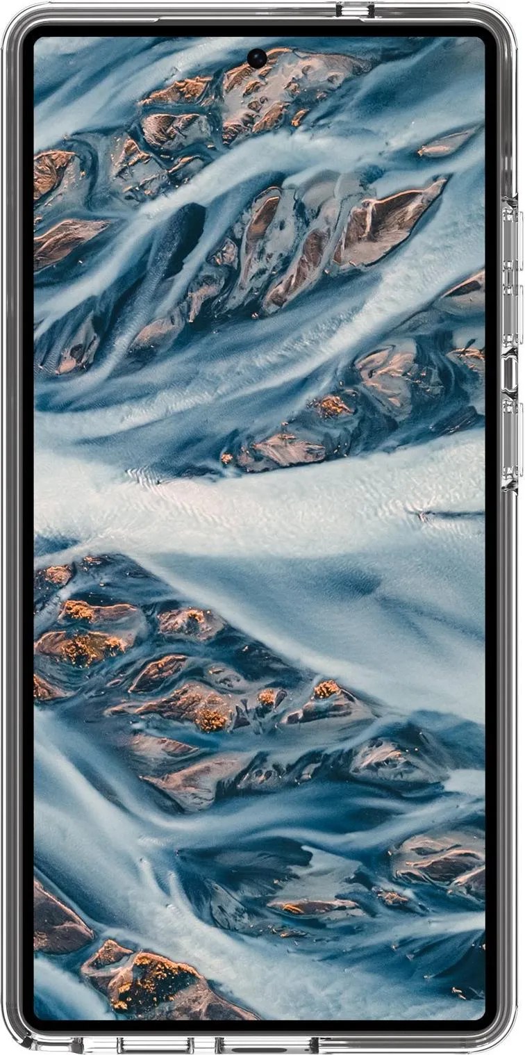 dbramante1928 Iceland Pro Qi2 - Hintere Abdeckung fÃ¼r Mobiltelefon - MagSafe-KompatibilitÃ¤t - Kunststoff - klar - fÃ¼r Samsung Galaxy S25 Ultra (IMSUCL006460)