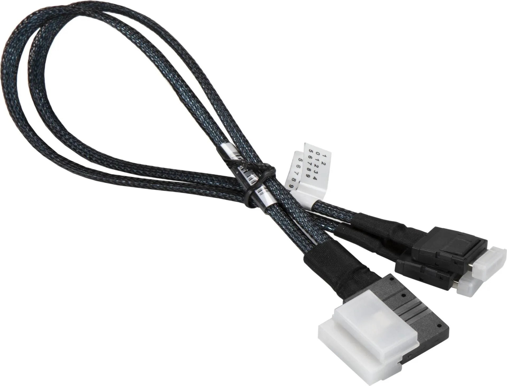 Supermicro CBL-SAST-0817 cavo Serial Attached SCSI (SAS) 0,36 m Nero