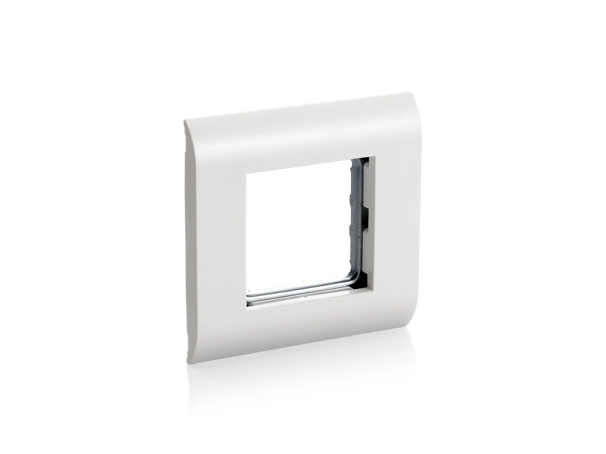 Equip 125461 Placca copripresa e copri interruttori Bianco