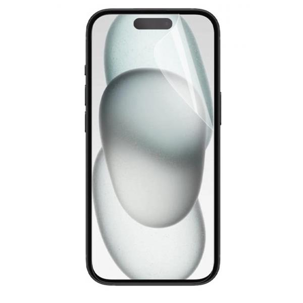 Mobilis - Bildschirmschutz fÃ¼r Handy - unzerbrechlich und schlagfest, IK06 - Folie - klar - fÃ¼r Apple iPhone 15, 15 Pro (036310)