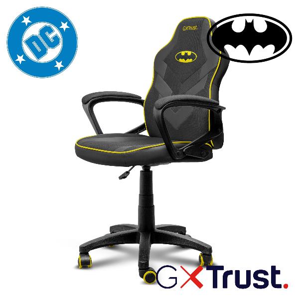 Trust 25786 video game chair PC gaming chair Padded seat Black Yellow