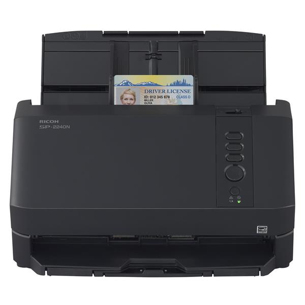 Scanner RICOH SP-2240N da Ufficio con LED Ethernet Gigabit USB3.2 ADF Duplex A4 da 40 ppm/80 ipm