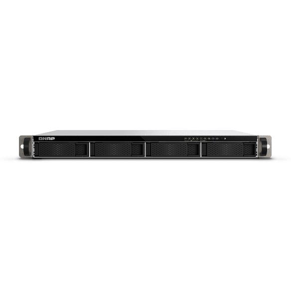 NAS RACK 1U QNAP TS-h665U-RP-8GÂ 4HD 2.5/3.5 2x E1.S o 2x M.2 PCIe RAM 8GB 2x 2.5GBE Intel 4Core 2x350W