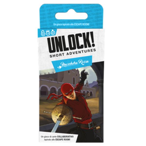 ASMODEE UNLOCK! SHORT ADVENTURES MASCHERA ROSSA GIOCO DA …