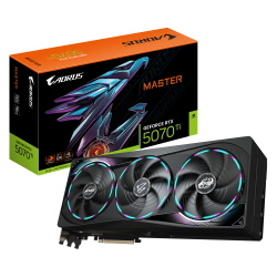 GIGABYTE AORUS GeForce RTX 5070 Ti MASTER 16G …