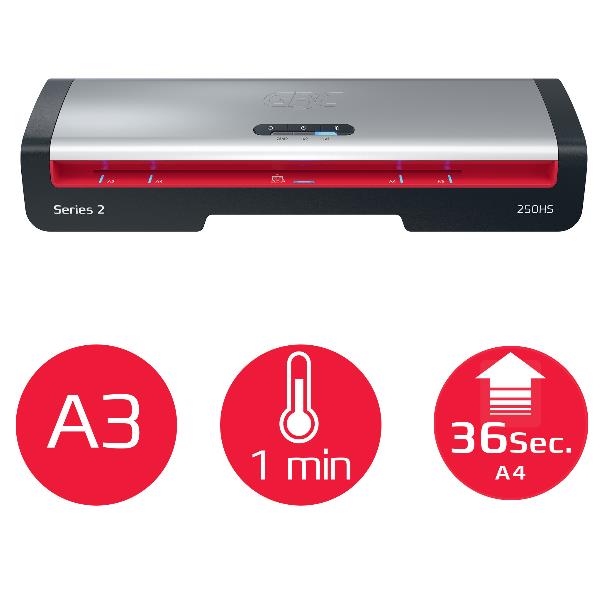 GBC 250 HS HOME OFFICE A3 PLASTIFICATRICE A …