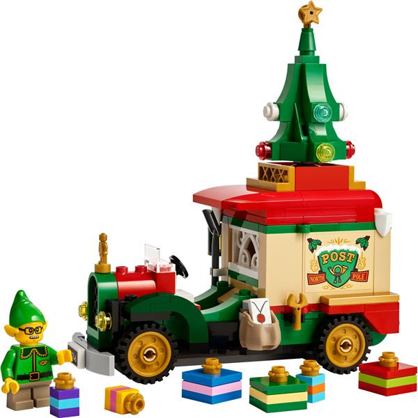 LEGO FURGONE DELLE CONSEGNE DI BABBO NATALE CON …