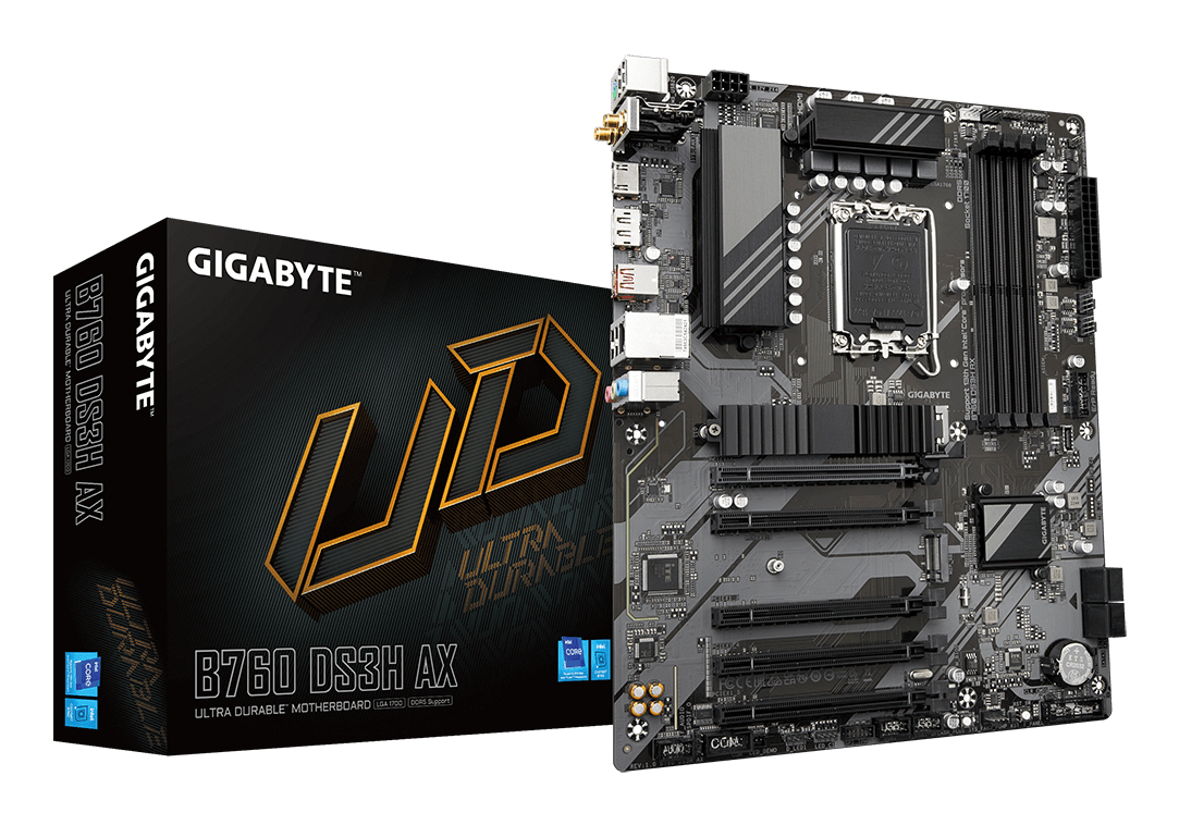 Scheda madre ATX Gigabyte B760 DS3H AX con …
