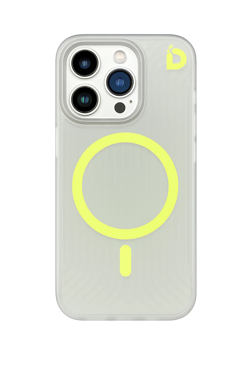 IDUDE COVER TANK MAGSAFE NEON IPHONE 16 GIALLO