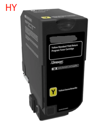 YELLOW COMPATIBLE PARA LEXMARK CS531/CX532-8.8K