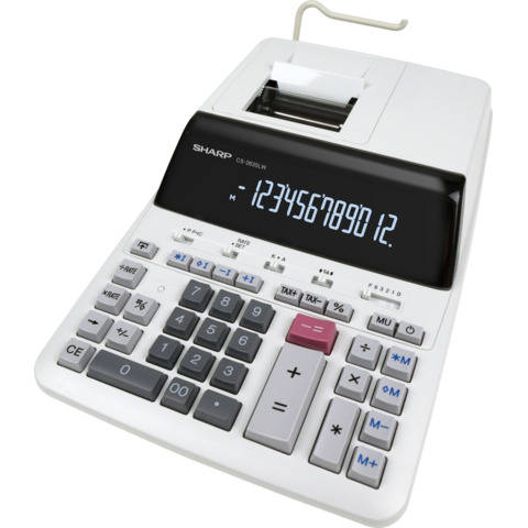 Sharp calcolatrice scrivente CS2635LW