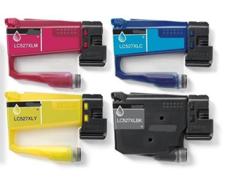YELLOW COMPATIBLE BROTHER MFC-J4350DW/J4550DW-2K#LC527XLY