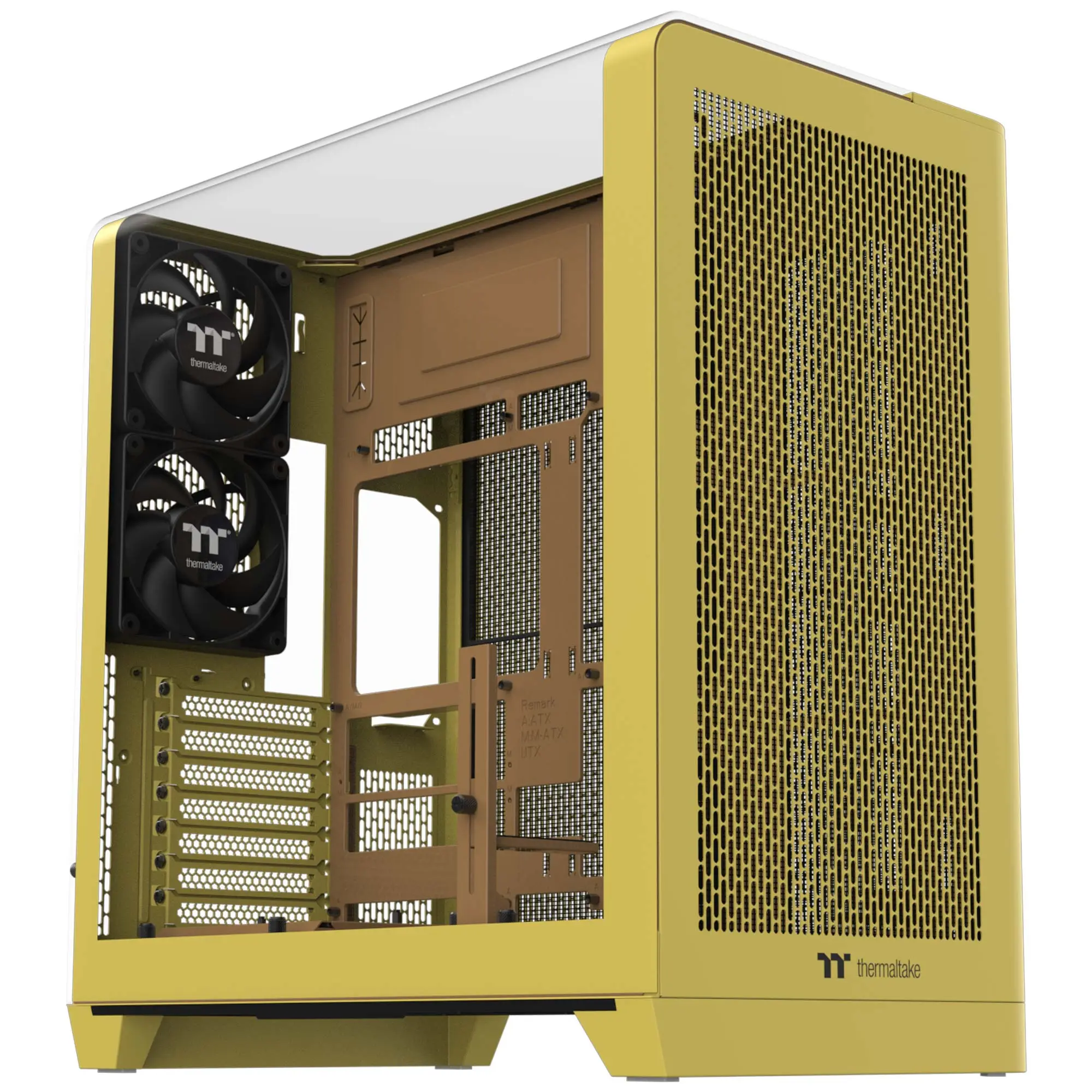 Thermaltake CA-11F-00MMWN-00, Midi Tower, PC, Caramello, ATX, micro ATX, Mini-ITX, SPCC, Vetro temperato, Multi
