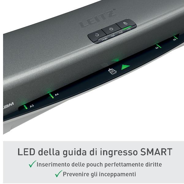 Plastificatrice a caldo a 4 rulli Leitz iLam …