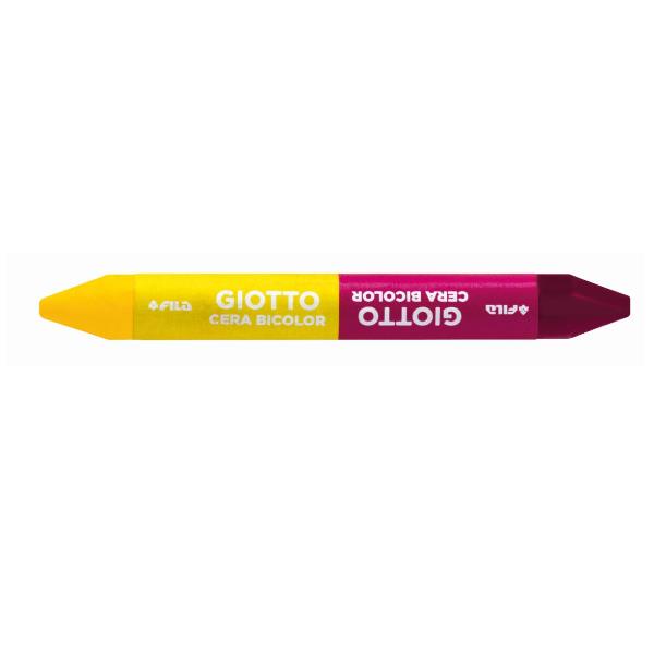 GIOTTO Cera Maxi Bicolor - Pennarello a doppia …