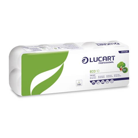 Carta igienica Eco - 200 strappi - 2 …