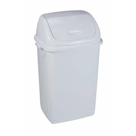 Pattumiera con coperchio basculante Rif Basic - 44x33x68 …