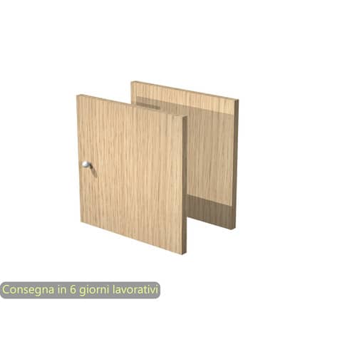 Coppia antine per libreria Rainbow - 32,2x32,1 cm …