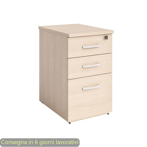 Cassettiera alta Agorà Compact - 3 cassetti - …