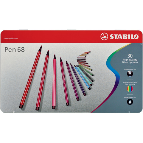 Pennarelli Pen 68 - colori assortiti - Stabilo …